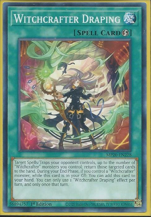 Yugioh Witchcrafter Draping