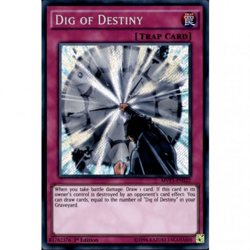 Yugioh Dig of Destiny / Secret - MVP1-ENS22 - 1st