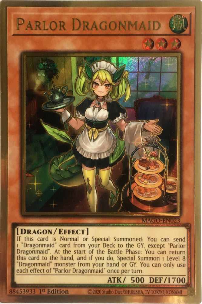 Yugioh Parlor Dragonmaid / Gold - MAGO-EN023 - 1st