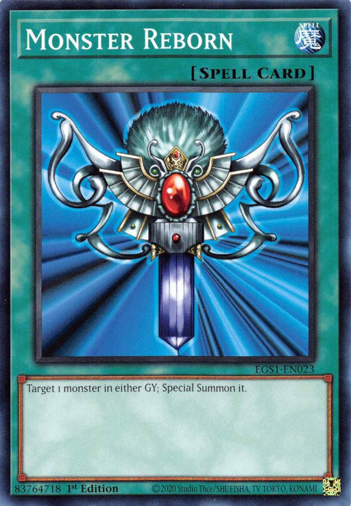 Yugioh Monster Reborn / Common - EGS1-EN023- 1st