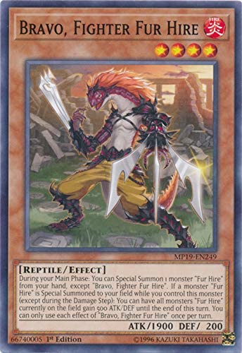 Yugioh Bravo, Fighter Fur Hire / Common - MP19-EN249 - 1st