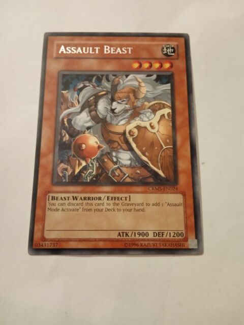 Yugioh Assault Beast / Rare - CRMS-EN024 - 1st