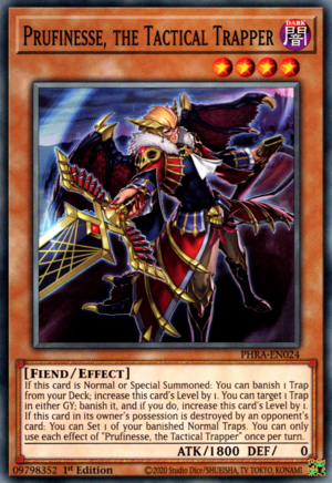 Yugioh Prufinesse, the Tactical Trapper / Common - PHRA-EN024 - 1st