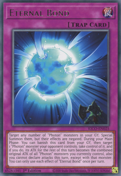 Yugioh Eternal Bond / Rare - KICO-EN025 - 1st