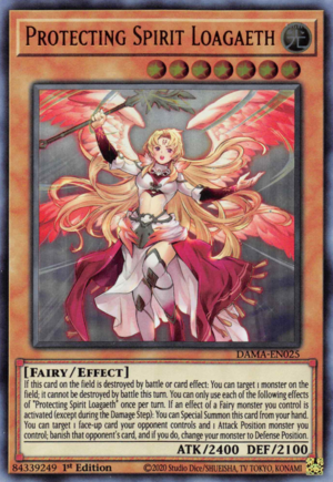 Yugioh Protecting Spirit Loagaeth / Ultra - DAMA-EN025 - 1st