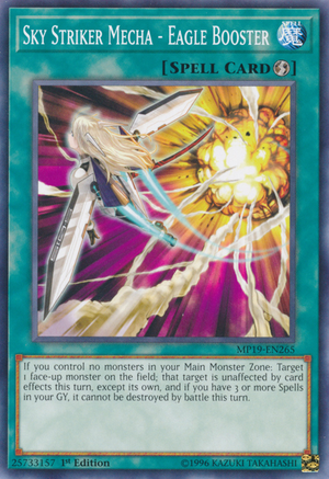 Yugioh Sky Striker Mecha - Eagle Booster / Common - MP19-EN265