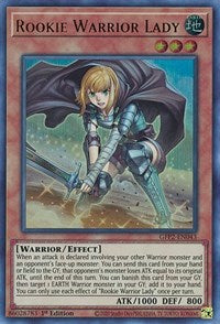 Rookie Warrior Lady / Ultra - GFP2-EN043 - 1st