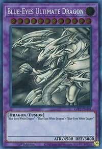 Blue-Eyes Ultimate Dragon/ Ghost - GFP2-EN181- 1st