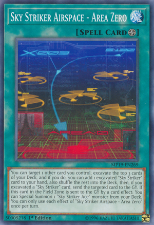 Yugioh Sky Striker Airspace - Area Zero / Common - MP19-EN269