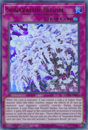 Yugioh Sunavalon Bloom / Ultra - GFTP-EN026 - 1st