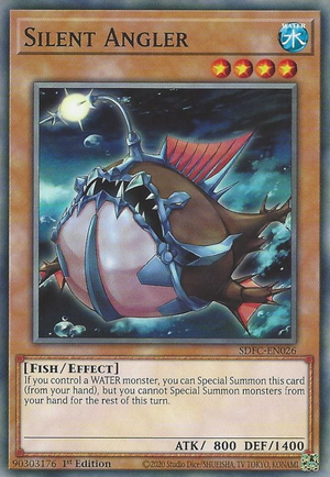 Yugioh Silent Angler / Common - SDFC-EN026 - 1st