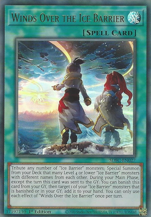 Yugioh Winds Over the Ice Barrier / Ultra - SDFC-EN027 - 1st