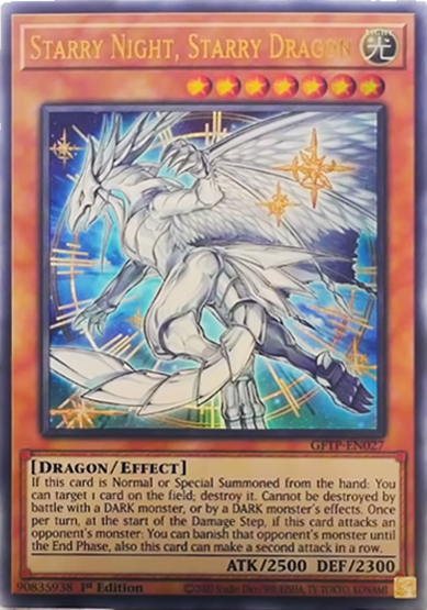 Yugioh Starry Night, Starry Dragon / Ultra - GFTP-EN027 - 1st