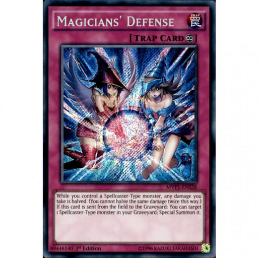 Yugioh Magicians' Defense / Secret - MVP1-ENS28 - 1st