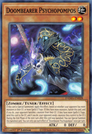 Yugioh Doombearer Psychopompos / Common - DAMA-EN028 - 1st