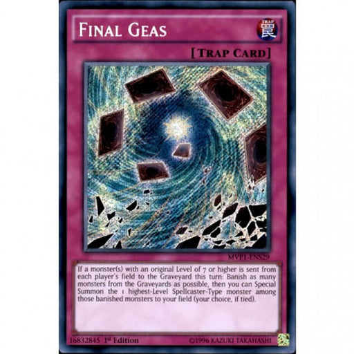 Yugioh Final Geas / Secret - MVP1-ENS29 - 1st