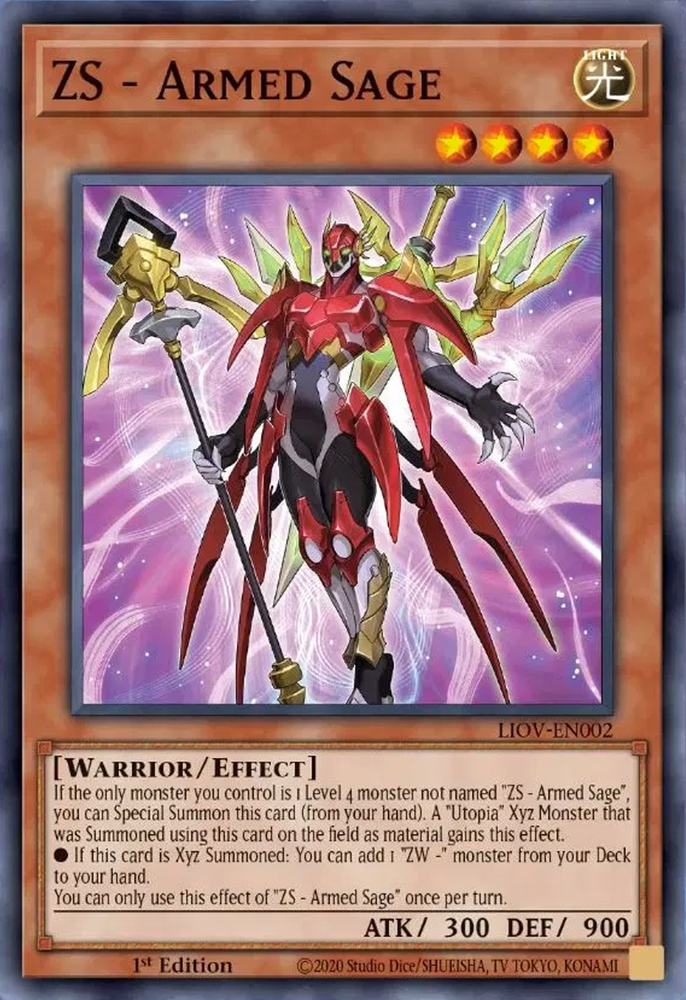 Yugioh ZS - Armed Sage / Common - LIOV-EN002 - 1st