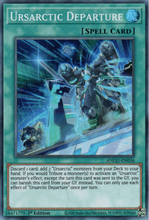 Yugioh! Ursarctic Departure / Super - ANGU-EN036 - 1st     