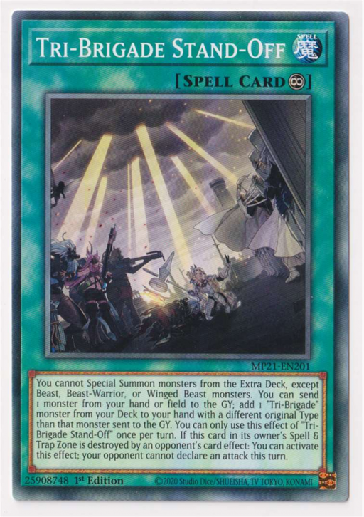 Yugioh! Tri-Brigade Stand-Off/ Common - MP21-EN201 - 1st     