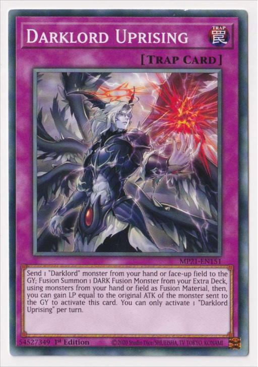 Yugioh! Darklord Uprising / Common - MP21-EN151 - 1st