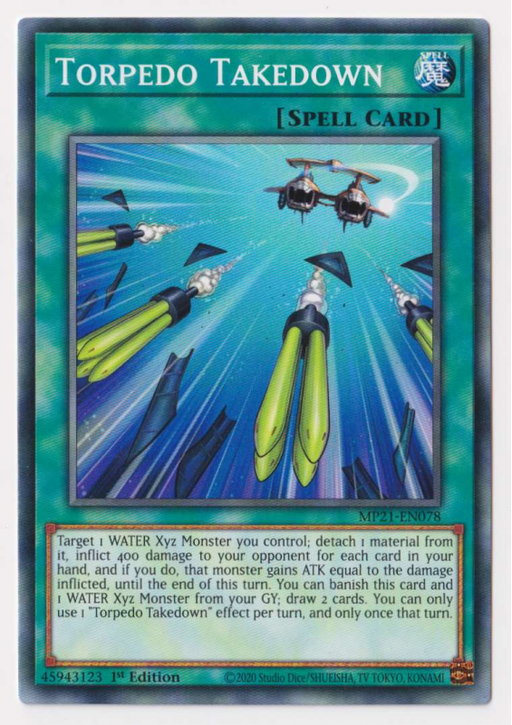 Yugioh! Torpedo Takedown / Common - MP21-EN078 - 1st