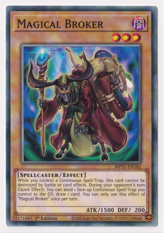 Yugioh! Magical Broker / Common - MP21-EN182 - 1st