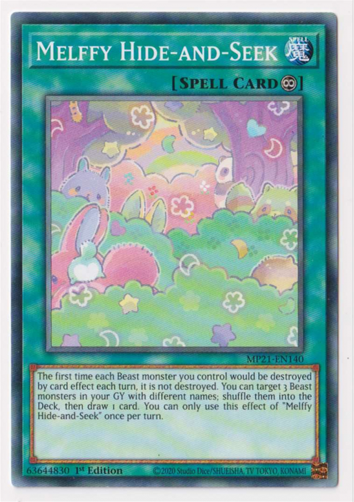 Yugioh! Melffy Hide-and-Seek / Common - MP21-EN140 - 1st