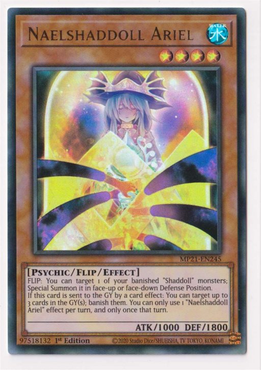 Yugioh! Naelshaddoll Ariel / Ultra - MP21-EN245 - 1st