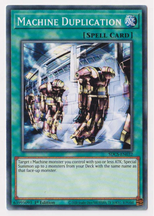 Yugioh! Machine Duplication / Common - SDCS-EN032 - 1st