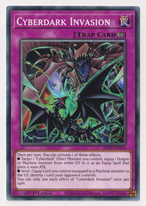 Yugioh! Cyberdark Invasion / Common - SDCS-EN034 - 1st