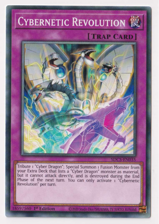 Yugioh! Cybernetic Revolution / Common - SDCS-EN035 - 1st