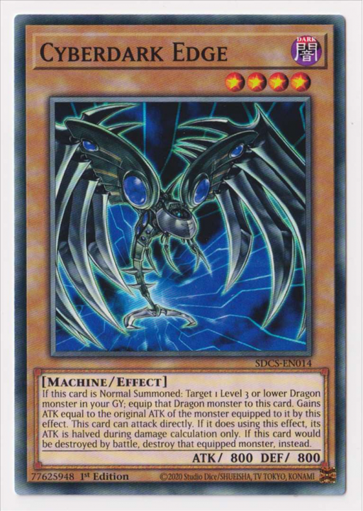 Yugioh! Cyberdark Edge/ Common - SDCS-EN014 - 1st