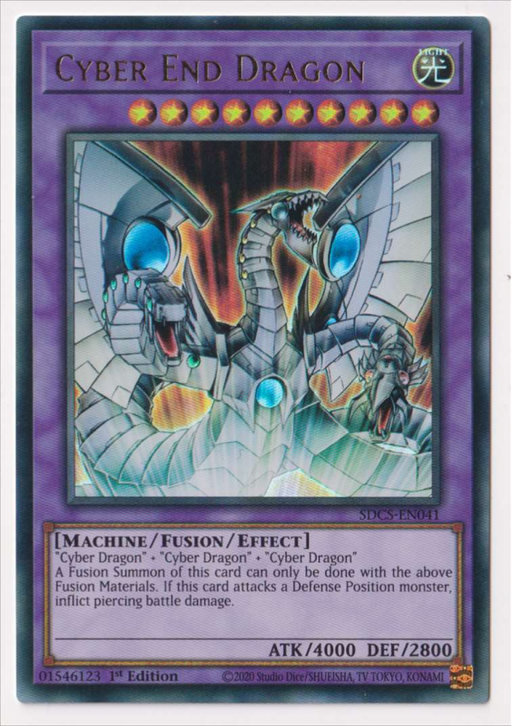 Yugioh! Cyber End Dragon/ Ultra - SDCS-EN041 - 1st