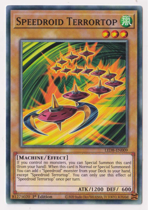 Yugioh! Speedroid Terrortop / Common - LED8-EN009 - 1st