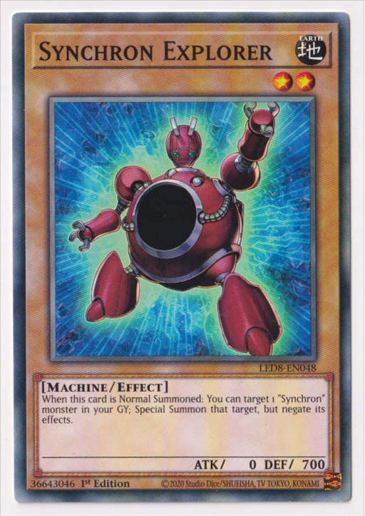 Yugioh! Synchron Explorer/ Common - LED8-EN048 - 1st