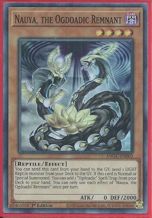 Yugioh Nauya, the Ogdoadic Remnant / Super - ANGU-EN002 - 1st