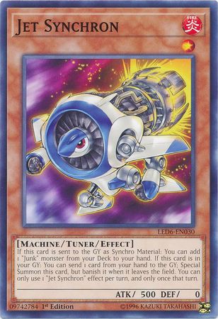 Yugioh Jet Synchron / Common - LED6-EN030 - 1st