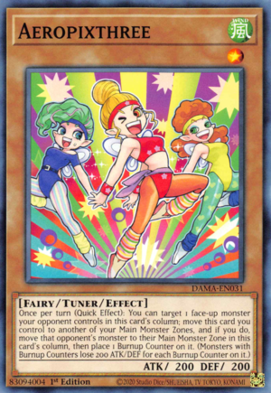 Aeropixthree / Rare - DAMA-EN031 - 1st Transcend Cards Aeropixthree / Rare - DAMA-EN031 - 1st Transcend Cards