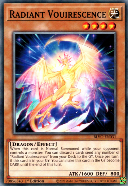 Yugioh Radiant Vouirescence / Common - BLVO-EN031 - 1st