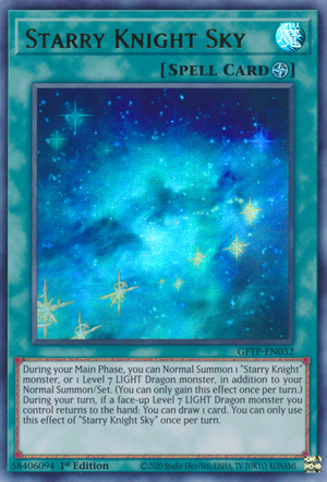 Yugioh Starry Knight Sky / Ultra - GFTP-EN032 - 1st