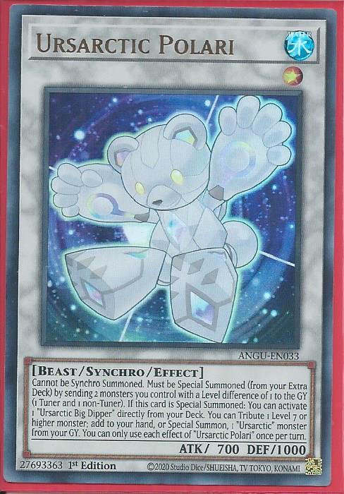 Yugioh Ursarctic Polari / Collectors - ANGU-EN033 - 1st