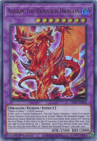 Yugioh Albion the Branded Dragon / Ultra- LIOV-EN033 - 1st