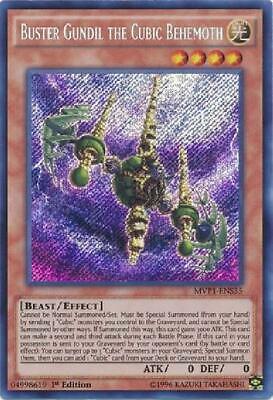 Yugioh Buster Gundil the Cubic Behemoth / Secret - MVP1-ENS35 - 1st