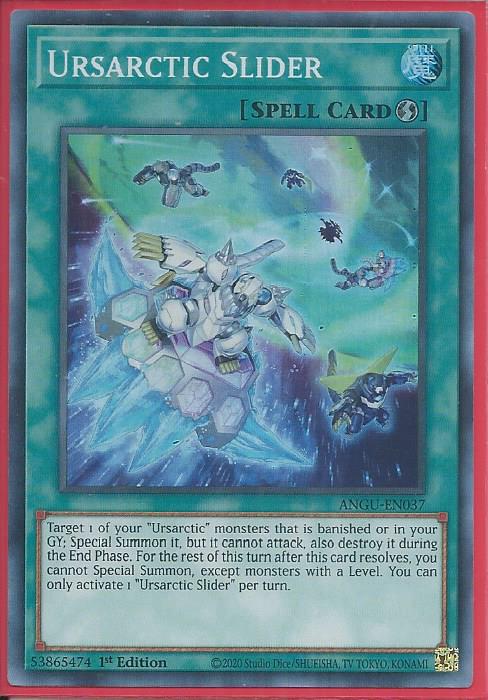 Yugioh Ursarctic Slider / Super - ANGU-EN037 - 1st