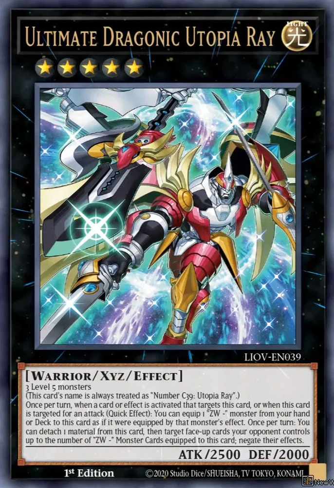 Yugioh Ultimate Dragonic Utopia Ray / Ultra - LIOV-EN039 - 1st