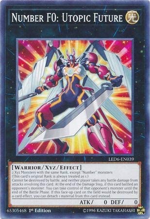 Yugioh Number F0: Utopic Future / Common - LED6-EN039 - 1st