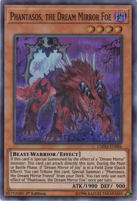 PHANTASOS, THE DREAM MIRROR FOE  / SUPER-CHIM-EN086-1st