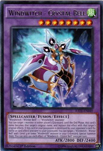 Yugioh Windwitch - Crystal Bell / Rare - RATE-EN040 - 1st