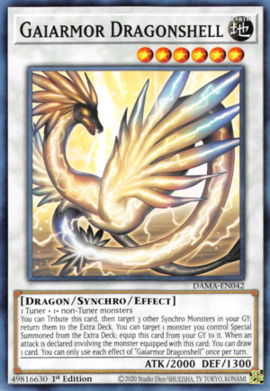 Yugioh Gaiarmor Dragonshell / Common - DAMA-EN042 - 1st