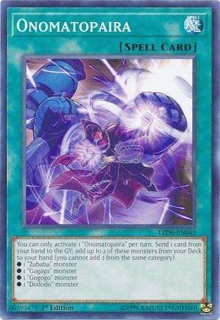 Yugioh Onomatopaira / Common - LED6-EN043 - 1st